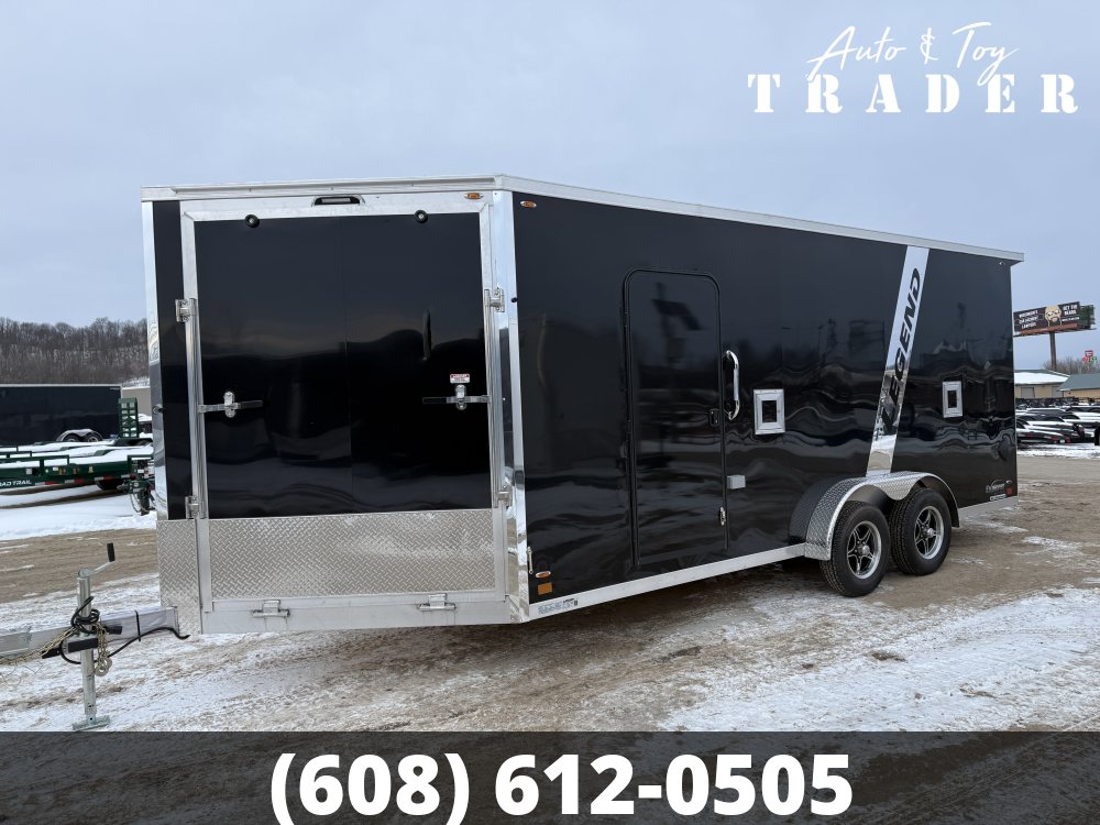 2026 Legend 7.5X23 Aluminum Explorer Snowmobile Trailer