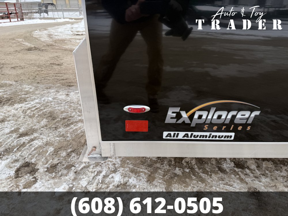 2026 Legend 7.5X23 Aluminum Explorer Snowmobile Trailer