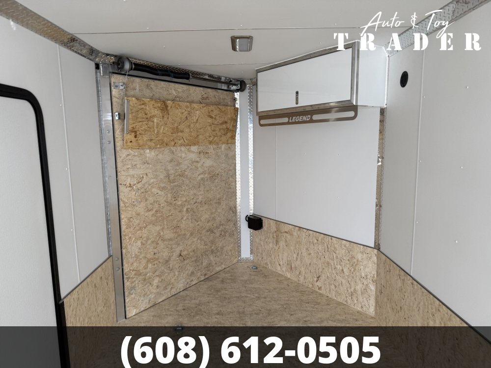 2026 Legend 7.5X23 Aluminum Explorer Snowmobile Trailer