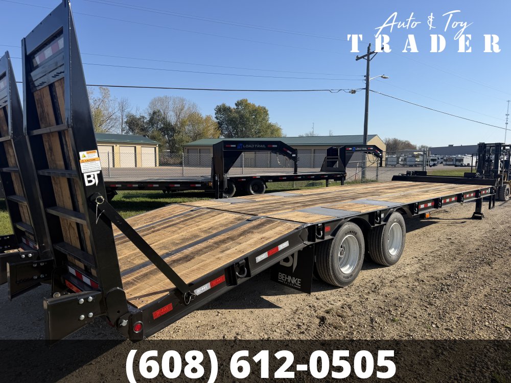 2027 Behnke 102x31 Deckover Flat Deck Tag Trailer