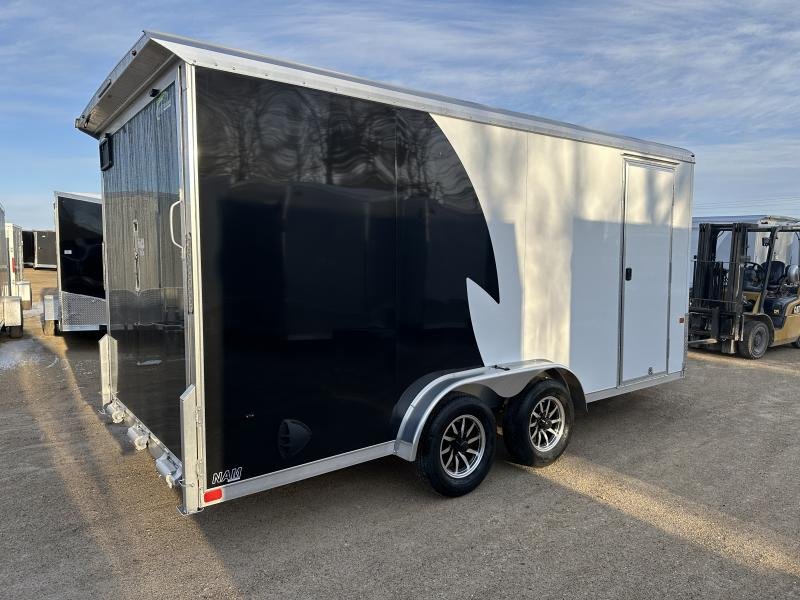 2025 NEO Trailers 7.5X16 Aluminum NAMR Cargo / Enclosed Trailer