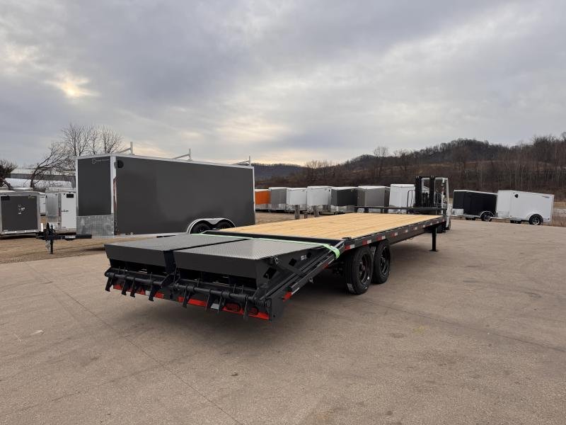 2025 Lamar Trailers 102X25 Deckover Trailer