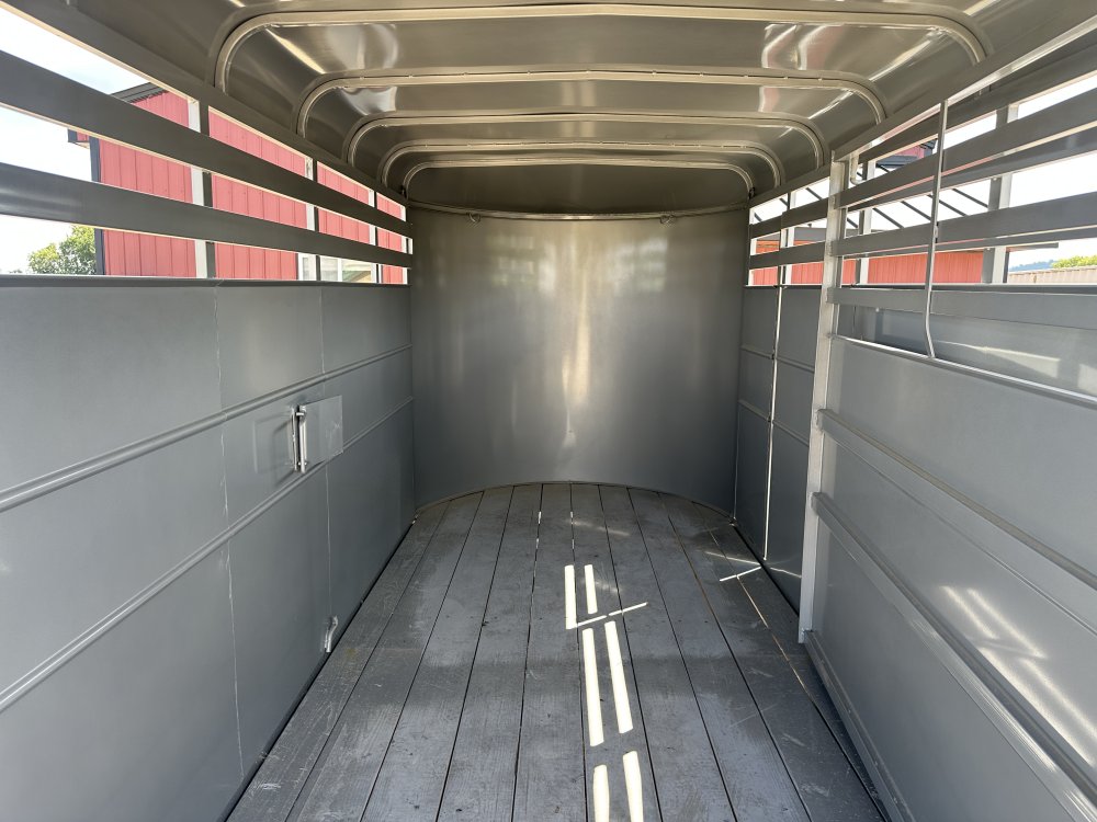 2025 Delta Manufacturing 6X16 Stock Trailer