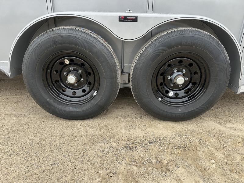 2025 Delta Manufacturing 6X16 Stock Trailer