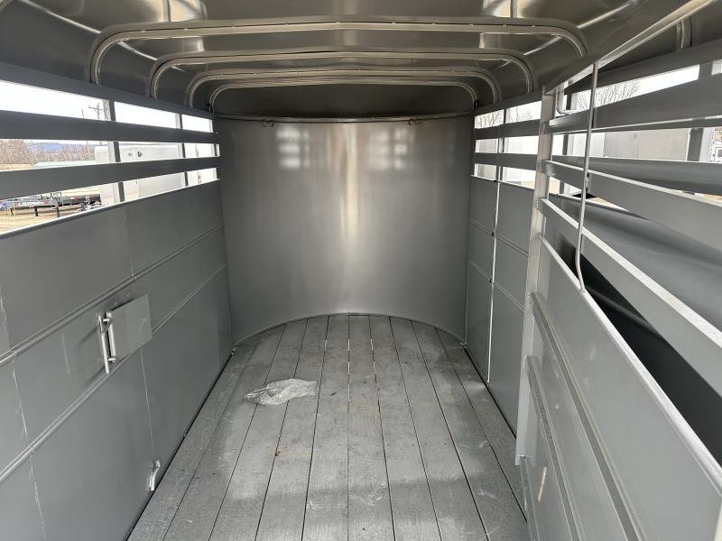 2025 Delta Manufacturing 6X16 Stock Trailer