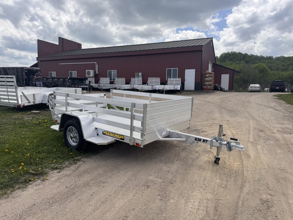 2026 Aluma 638S-BT Aluminum Utility Trailer