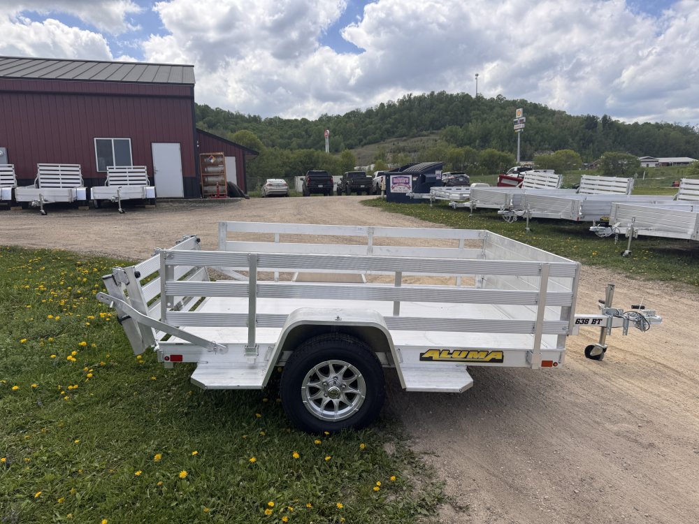 2026 Aluma 638S-BT Aluminum Utility Trailer