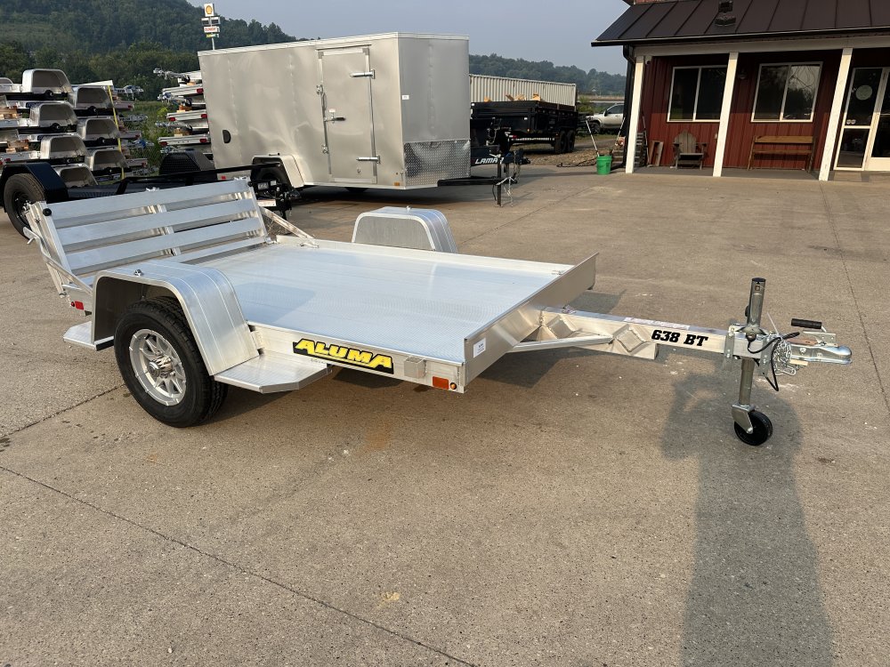 2026 Aluma 638S-BT Aluminum Utility Trailer