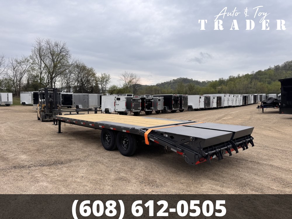 2026 Lamar Trailers 102X24 Deckover Trailer