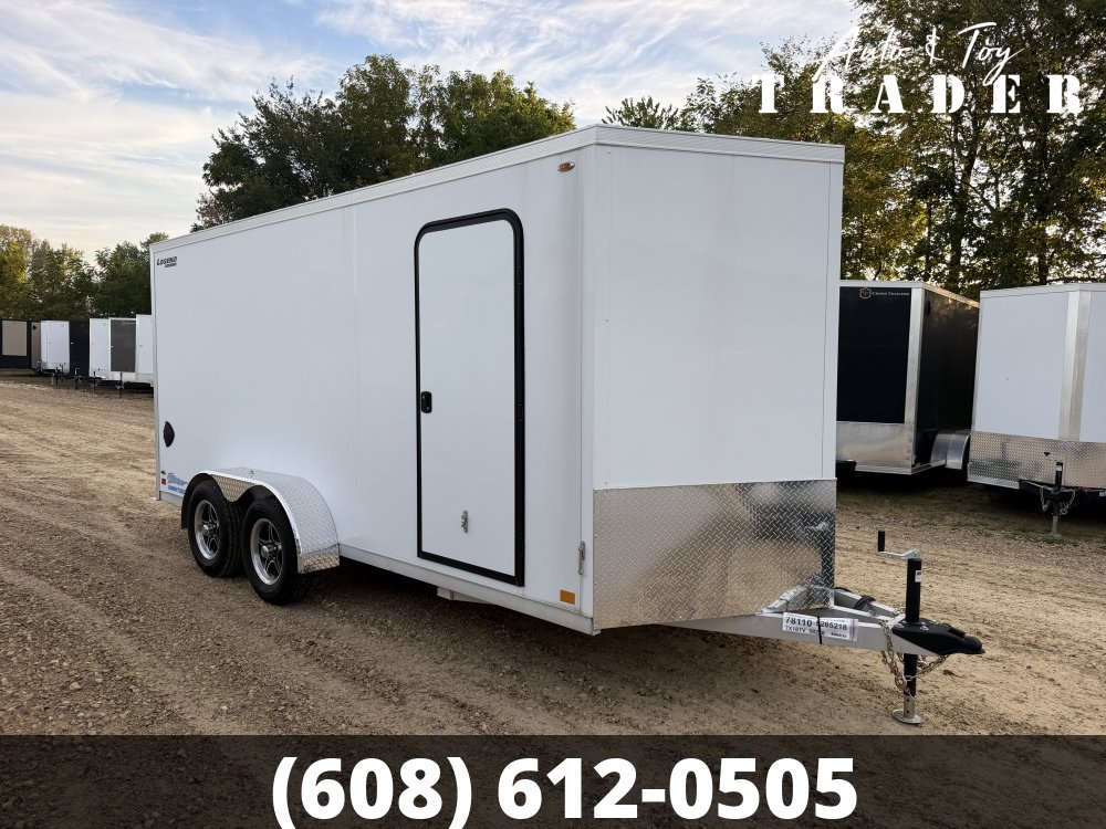 2027 Legend Trailers 7X16 Aluminum Thunder Cargo / Enclosed Trailer