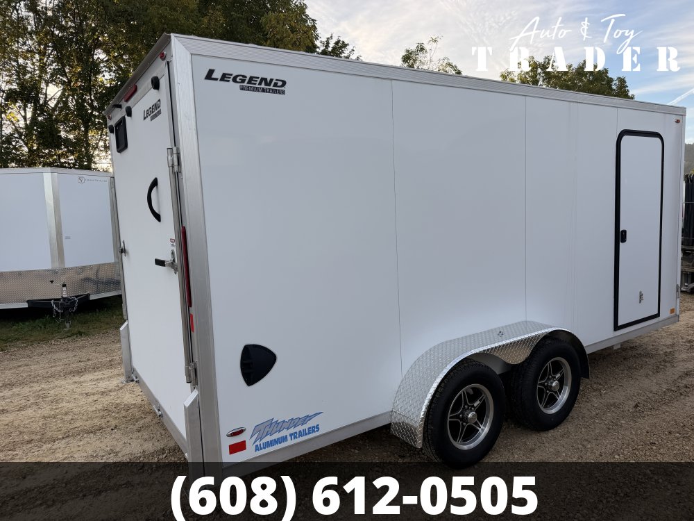 2027 Legend Trailers 7X16 Aluminum Thunder Cargo / Enclosed Trailer