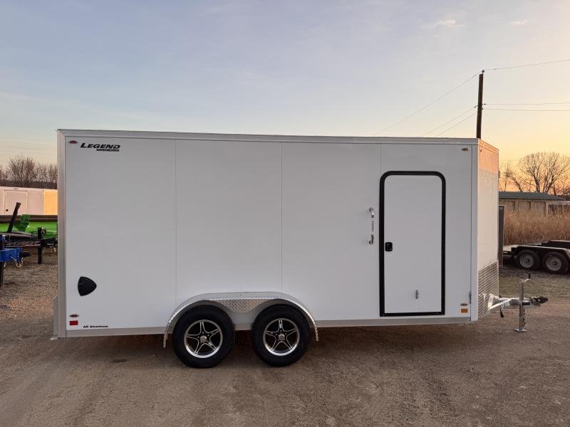 2025 Legend Trailers 7X16 Aluminum FTV Cargo / Enclosed Trailer