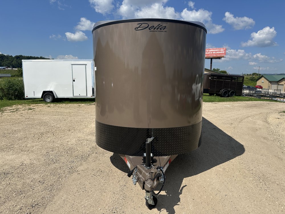 2025 Delta Manufacturing 6X16 Stock Trailer