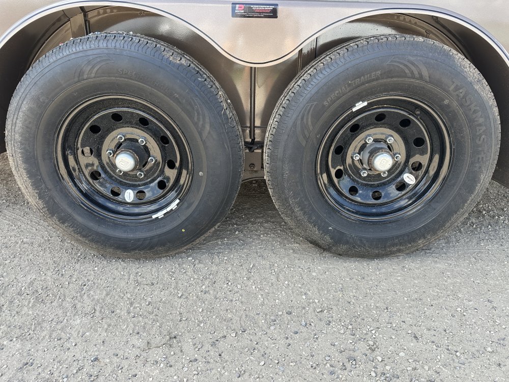2025 Delta Manufacturing 6X16 Stock Trailer