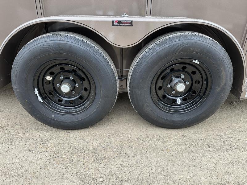 2025 Delta Manufacturing 6X16 Stock Trailer