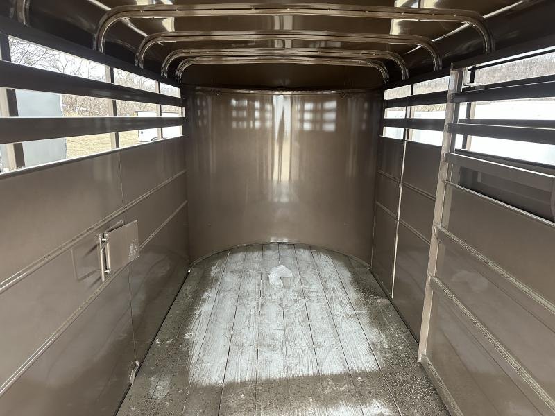 2025 Delta Manufacturing 6X16 Stock Trailer