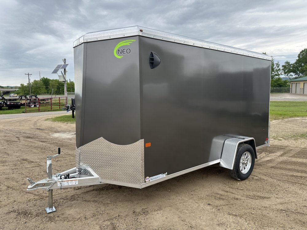 2026 NEO Trailers 6X12 Aluminum NAV Cargo / Enclosed Trailer