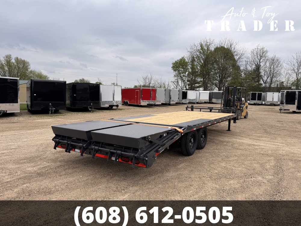 2026 Lamar Trailers 102X24 Deckover Trailer