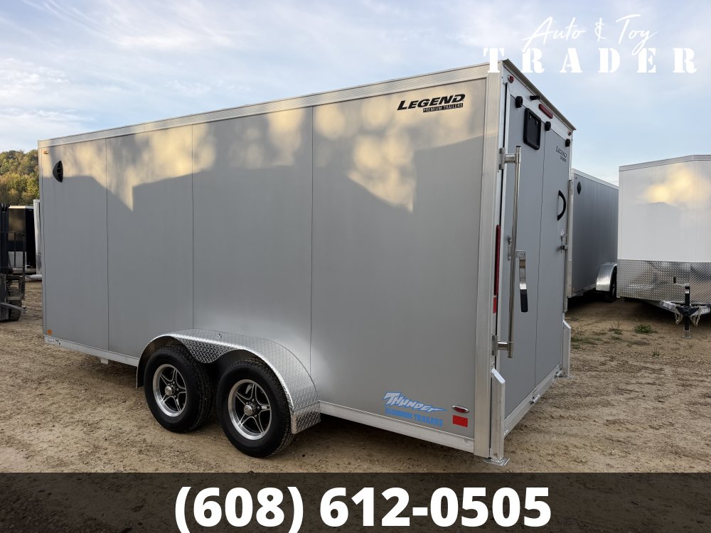 2027 Legend Trailers 7X16 Aluminum Thunder Cargo / Enclosed Trailer