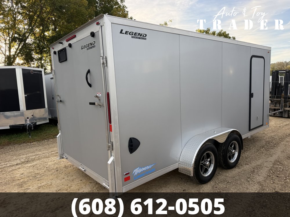 2027 Legend Trailers 7X16 Aluminum Thunder Cargo / Enclosed Trailer