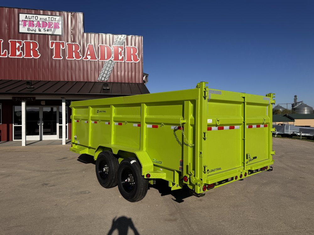 2025 Load Trail 83X16 Low Pro Dump Trailer
