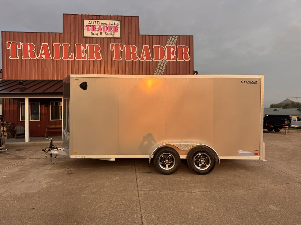 2026 Legend Trailers 7X16 Aluminum Thunder Cargo / Enclosed Trailer