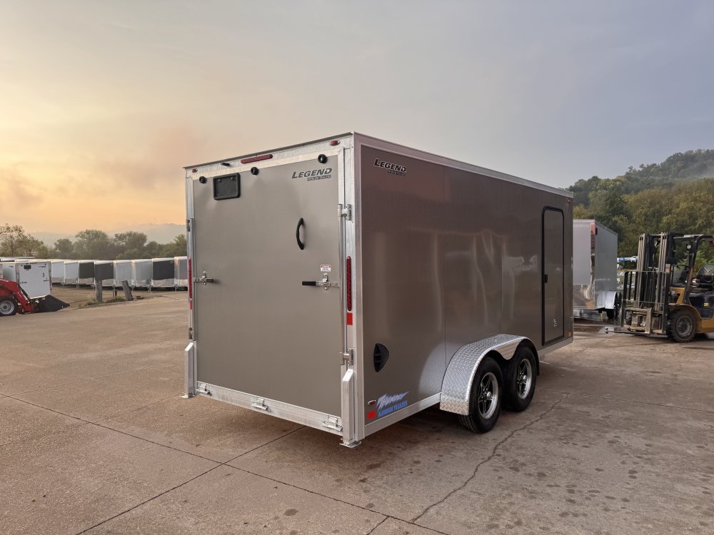 2026 Legend Trailers 7X16 Aluminum Thunder Cargo / Enclosed Trailer