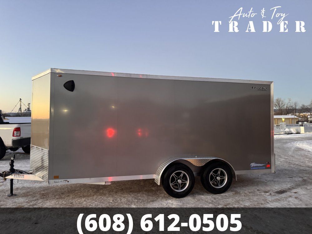 2026 Legend Trailers 7X16 Aluminum Thunder Cargo / Enclosed Trailer