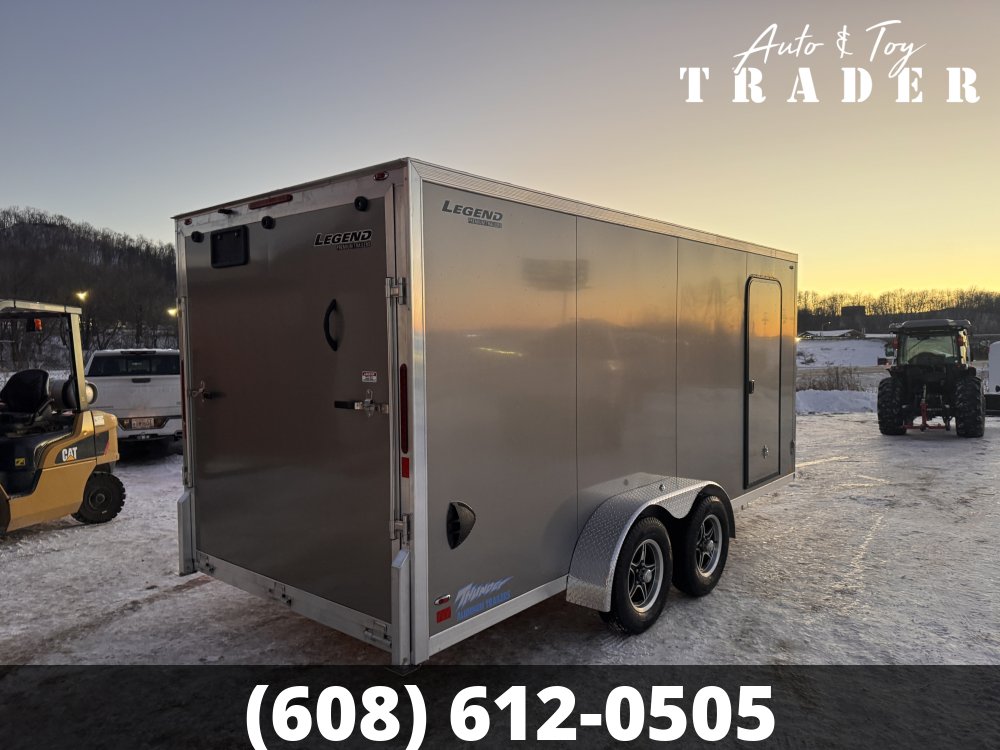 2026 Legend Trailers 7X16 Aluminum Thunder Cargo / Enclosed Trailer