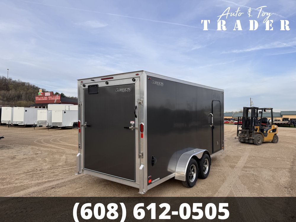 2026 Legend Trailers 7X16 Aluminum FTV Cargo / Enclosed Trailer