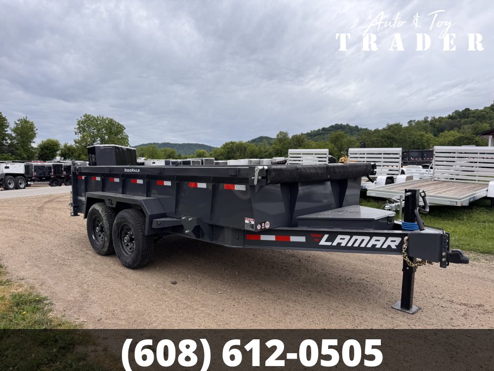 2026 Lamar Trailers 83X14 Dump Trailer