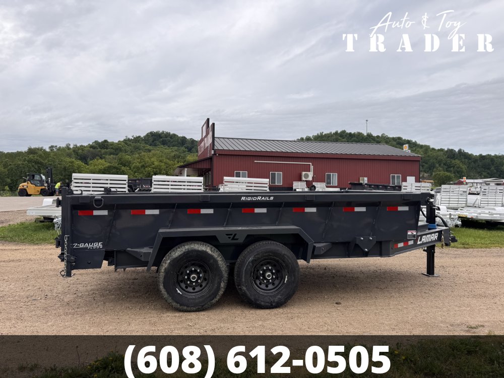 2026 Lamar Trailers 83X14 Dump Trailer
