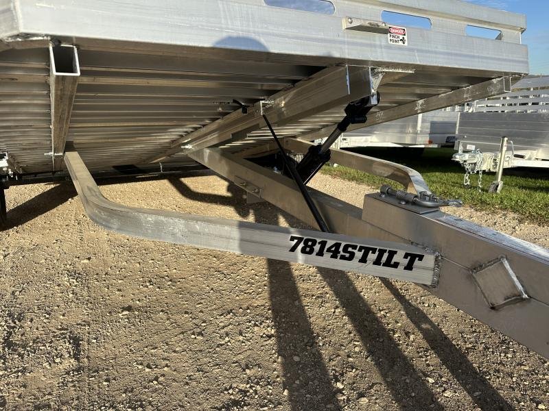 2025 Aluma 7814 Tilt Aluminum Utility Trailer