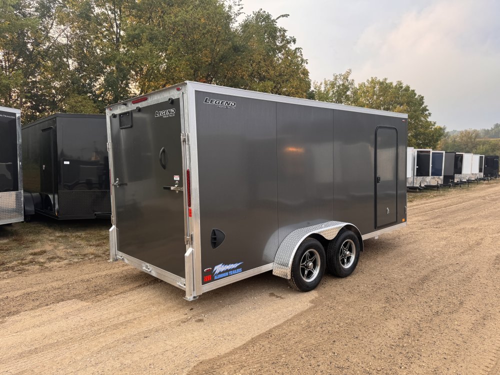 2026 Legend Trailers 7X16 Aluminum Thunder Cargo / Enclosed Trailer
