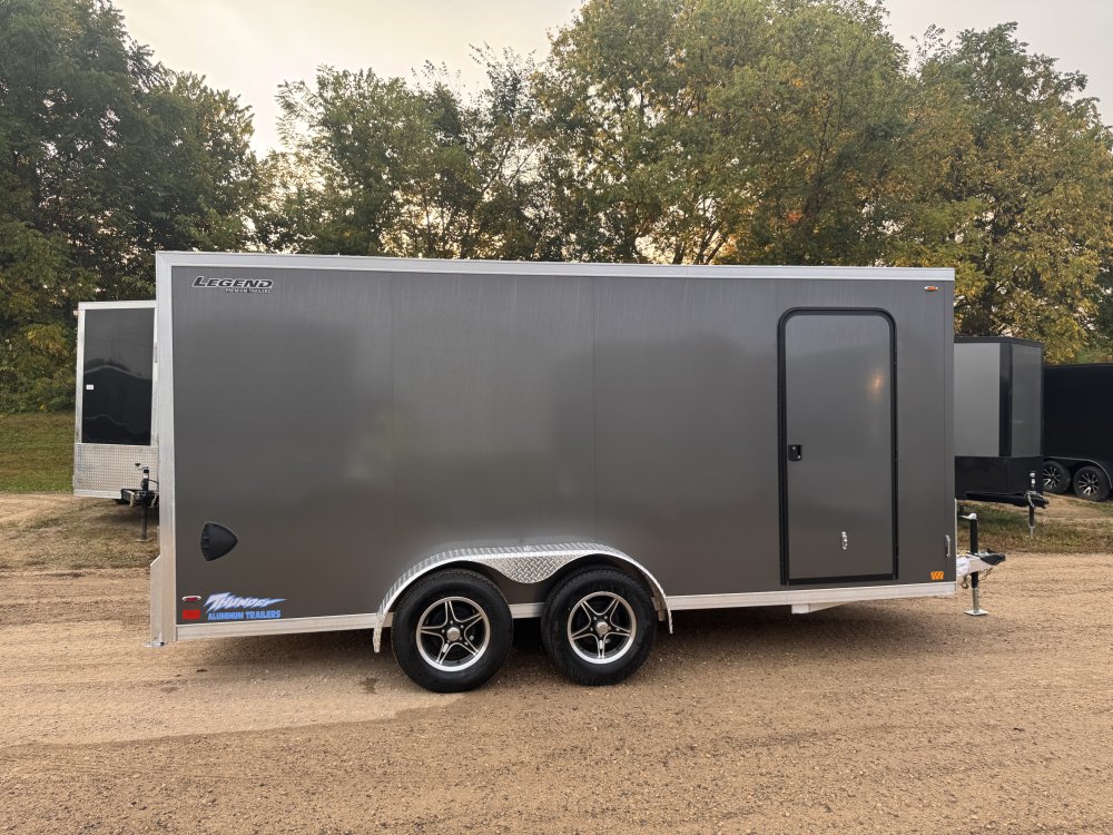 2026 Legend Trailers 7X16 Aluminum Thunder Cargo / Enclosed Trailer
