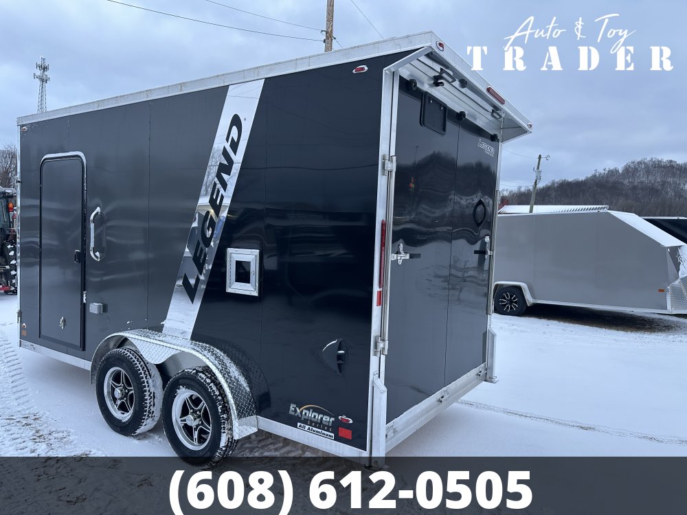 2026 Legend 7.5X19 Aluminum Explorer Snowmobile Trailer