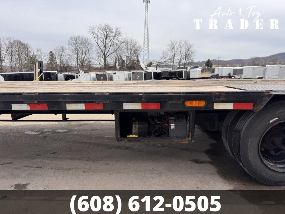 2020 PJ 102X34 Gooseneck Hydro Dove Deckover Trailer