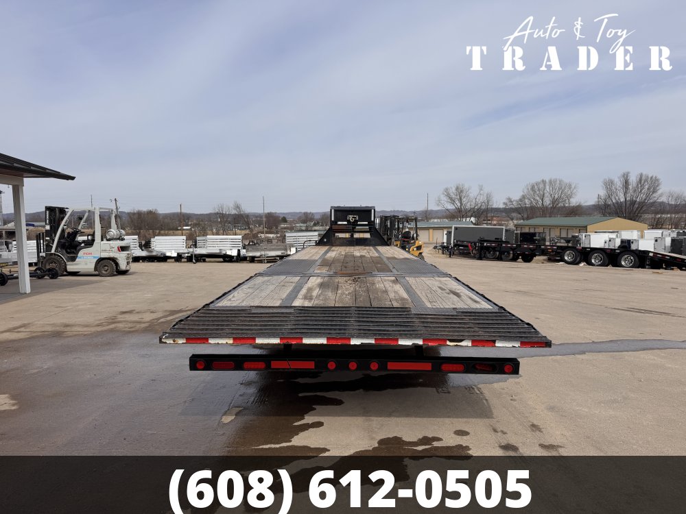 2020 PJ 102X34 Gooseneck Hydro Dove Deckover Trailer