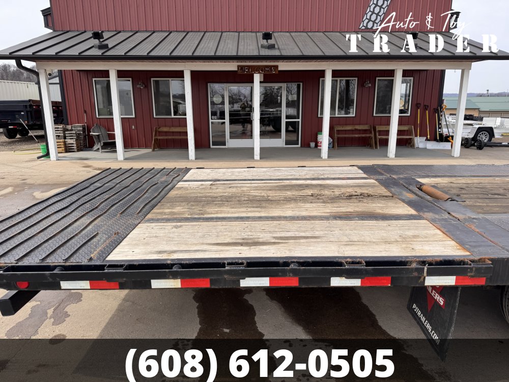 2020 PJ 102X34 Gooseneck Hydro Dove Deckover Trailer