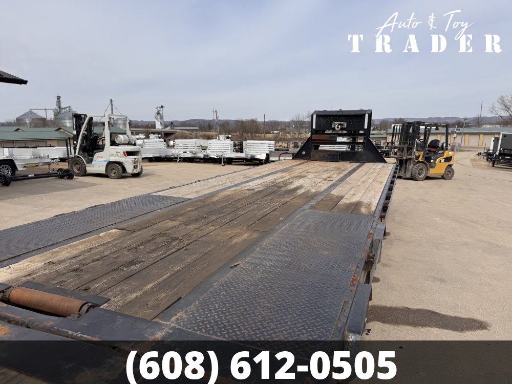 2020 PJ 102X34 Gooseneck Hydro Dove Deckover Trailer