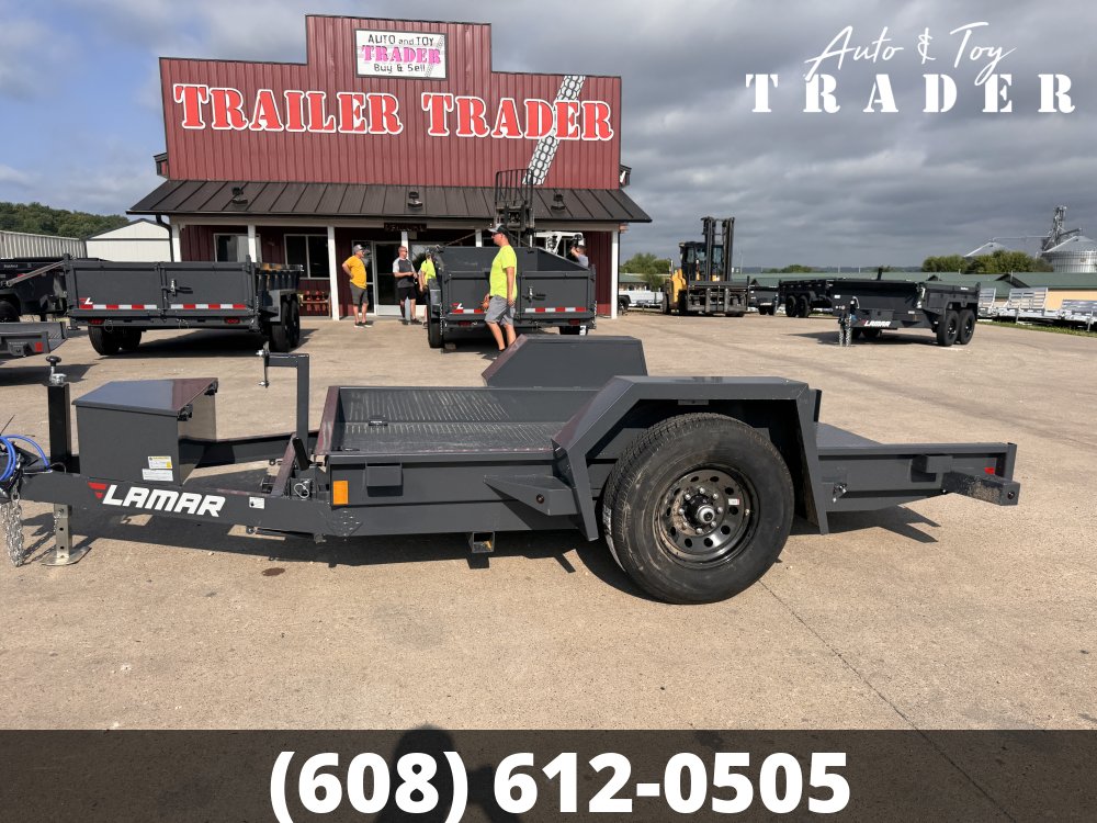 2027 Lamar 59X10 Scissor Hauler Tilt Equipment Trailer