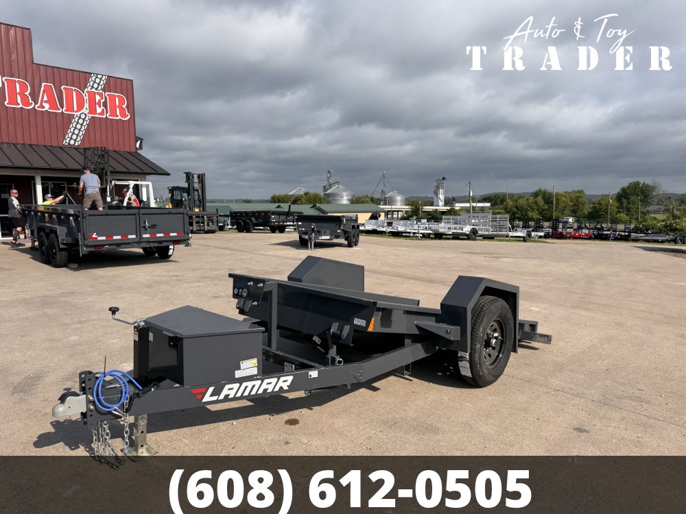 2027 Lamar 59X10 Scissor Hauler Tilt Equipment Trailer