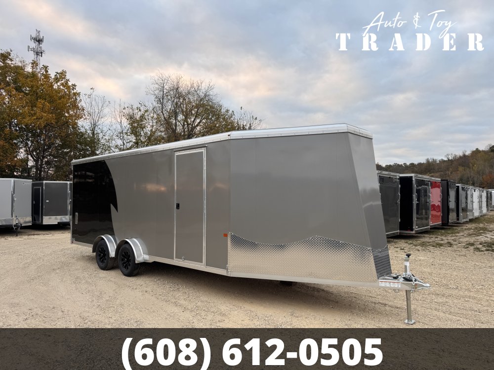 2027 NEO Trailers 7.5X25 Aluminum NASX Snowmobile Trailer