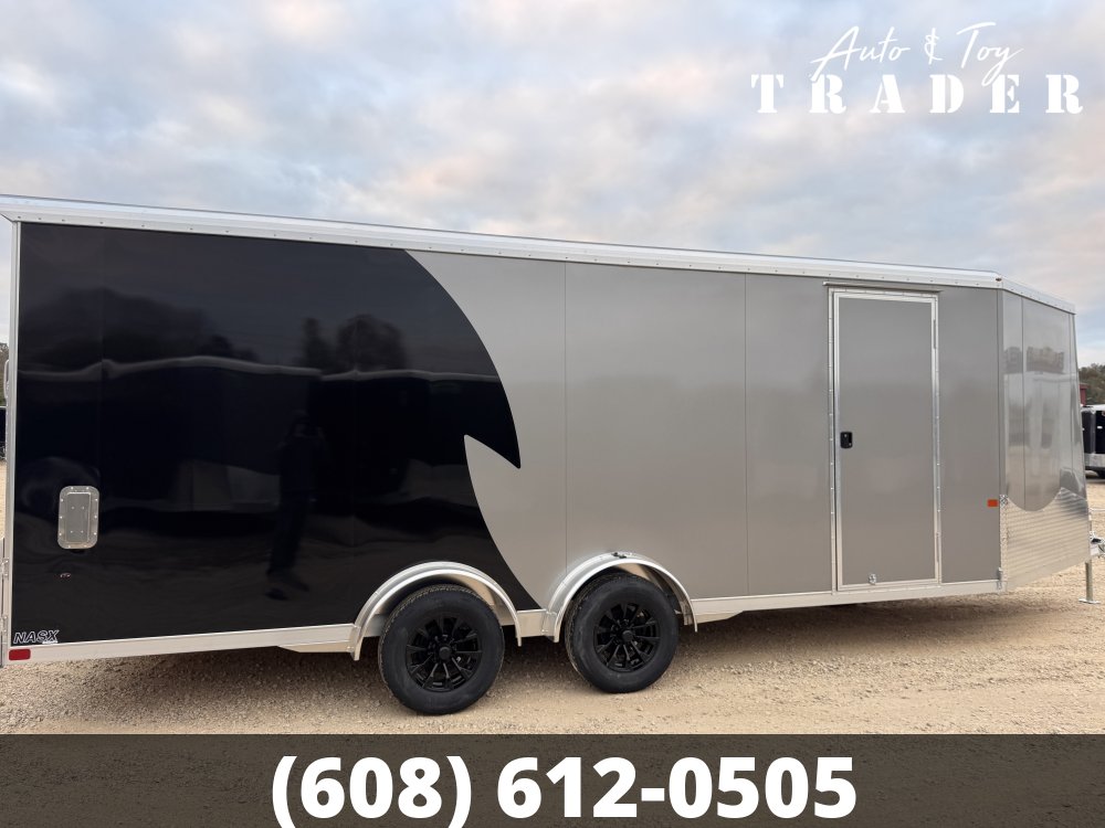2027 NEO Trailers 7.5X25 Aluminum NASX Snowmobile Trailer