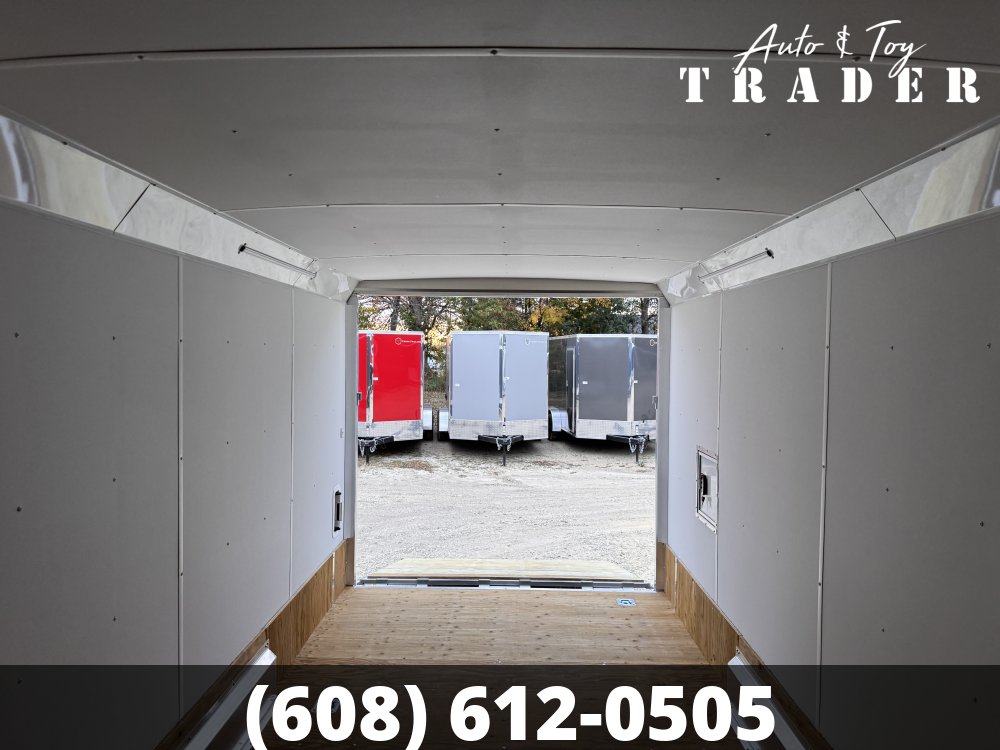 2027 NEO Trailers 7.5X25 Aluminum NASX Snowmobile Trailer