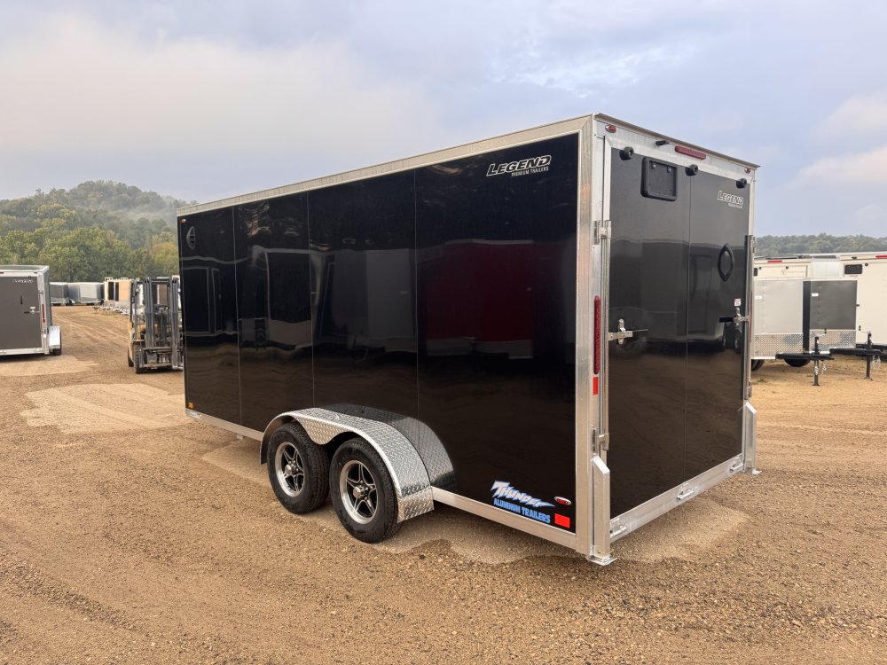 2026 Legend Trailers 7X16 Aluminum Thunder Cargo / Enclosed Trailer