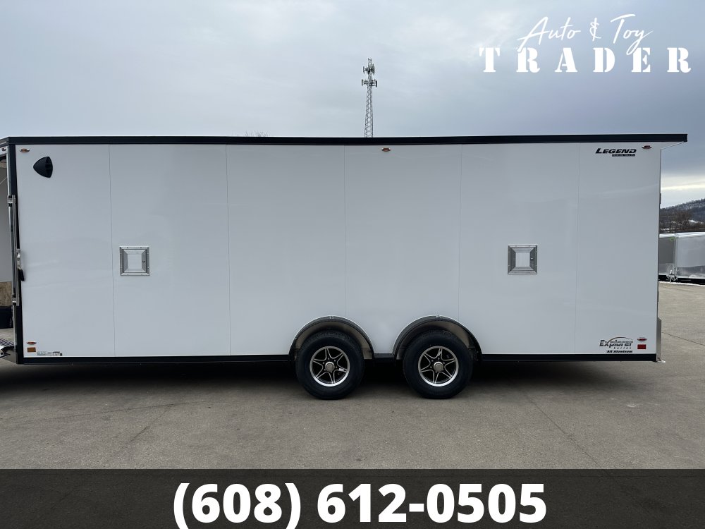 2026 Legend 7.5X27 Aluminum Explorer Snowmobile Trailer
