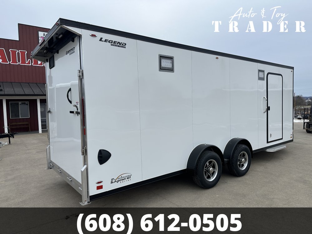 2026 Legend 7.5X27 Aluminum Explorer Snowmobile Trailer