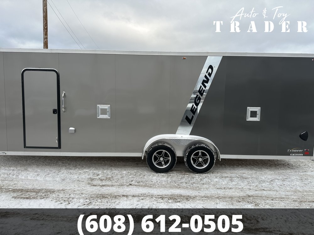 2026 Legend 7.5X29 Aluminum Explorer Snowmobile Trailer