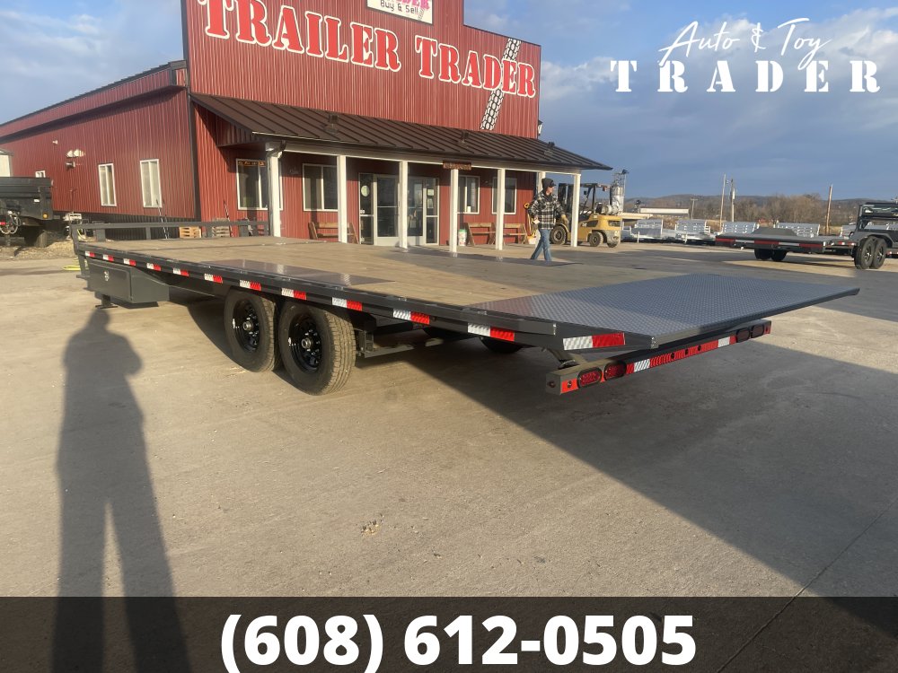 2026 Lamar Trailers 102X24 Tilt Deckover Trailer